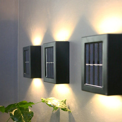 Lámpara Solar de Pared para Jardín - Luz Decorativa Nocturna - Image 10