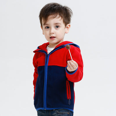 Chaqueta Cardigan con Capucha para Niño - Primavera y Otoño - Image 8