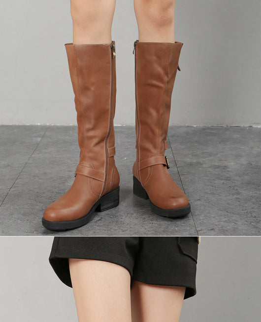 Botas Dr Martens Talla Grande con Cierre Lateral y Suela Gruesa para Mujer - Image 22