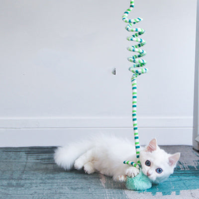 Juguete Interactivo para Gatitos con Campana, Pelota Inflable y Ventosa - Image 11