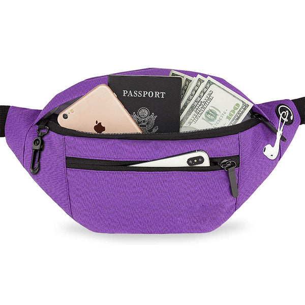 Riñonera Deportiva Impermeable para Viajes y Entrenamientos