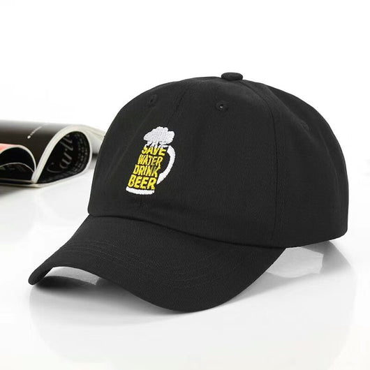 Gorra de Béisbol con Bordado de Letras para Primavera y Verano