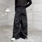 Calça Masculina Ampla com Pregas - Corte Solto Escuro