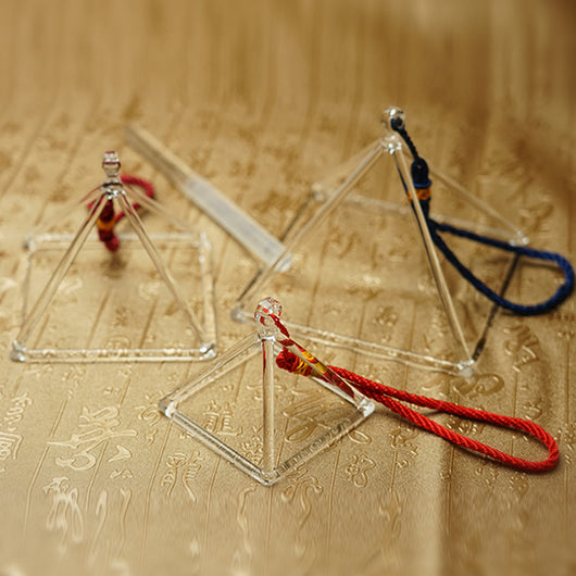 Pirámide de Cuarzo Transparente para Yoga - Atril Musical Profesional de Cuatro Esquinas - Image 5
