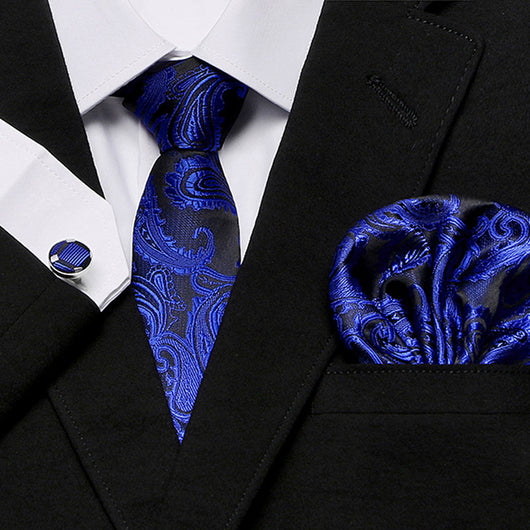 Traje Tres Piezas para Hombre Serie Flor de Anacardo con Corbata - Image 18