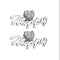 Simple and Fashionable English Name Letter Stud Earrings Steel Color