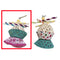 Rojo And Verde Paper Cups Individual Ball String
