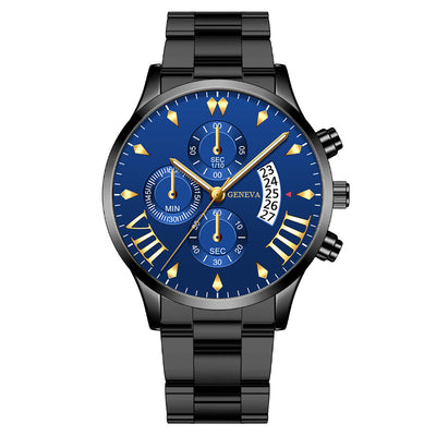 Reloj de Pulsera para Hombre con Calendario y Correa de Acero - Image 6