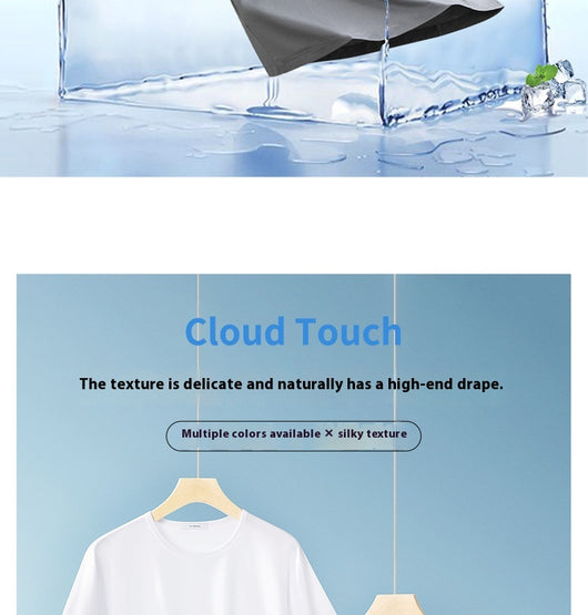 Playera Modal Ice Silk de Manga Corta para Hombre - Tecnología Refrescante - Image 25