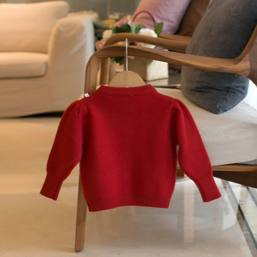 Cardigan Infantil Floral para Niñas - Image 12