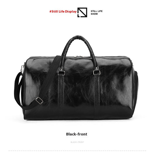 Maleta de Viaje Ejecutiva PU Capacidad Grande - Bolsa Retro para Viajes Cortos - Image 21