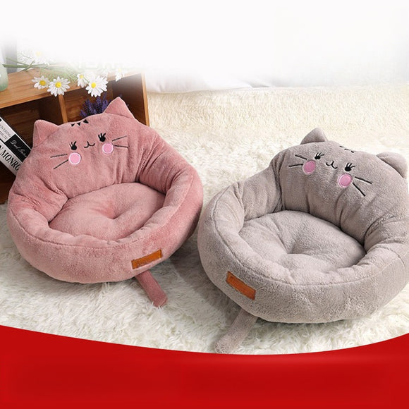 Cama Acogedora para Mascotas Grandes y Pequeñas - Diseño Cartoon Trendy