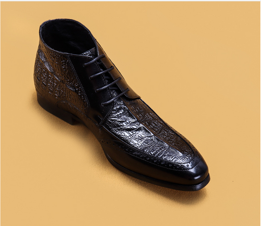 Botas Martin de Cuero Genuino para Hombre - Primera Capa - Image 20