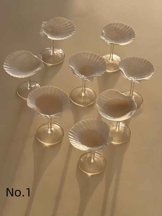 Copa de Vino con Diseño Artístico de Concha Marina - Image 7