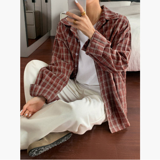 Camisa Abrigo Casual de Manga Larga para Mujer - Estilo Vacacional - Image 12