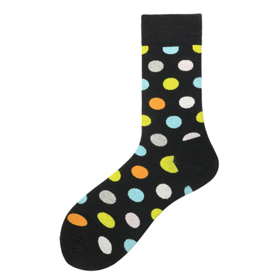Calcetines Largos para Hombre con Lunares de Colores - Estilo Moderno - Image 11