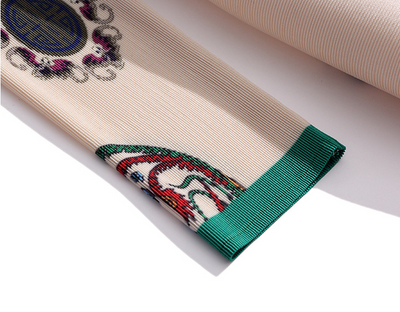 Blusa Cheongsam Retro Estampada Talla Grande para Mujer - Image 12