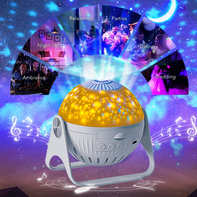 Proyector de Galaxia - Luz Nocturna Decorativa para Dormitorio - Image 15