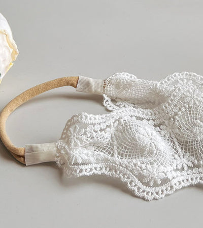 Diadema Elástica de Encaje para Niñas - Image 17
