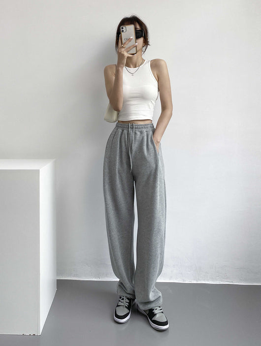 Pantalones Anchos de Cintura Ajustable con Faja Incorporada - Image 8