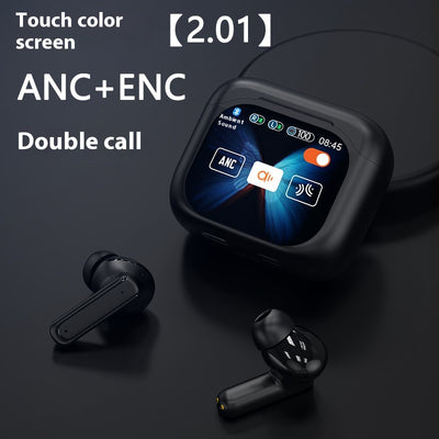 Auriculares Bluetooth In-Ear con Pantalla a Color y Cancelación de Ruido
