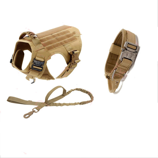 Chaleco Táctico para Perros Medianos y Grandes con Sistema de Liberación Rápida - Image 11