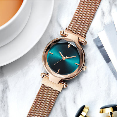 Reloj de Moda Creativo para Mujer con Malla y Cuarzo - Image 12
