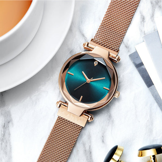 Reloj de Moda Creativo para Mujer con Malla y Cuarzo - Image 12