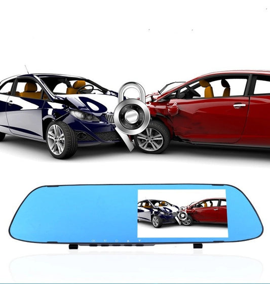 Espejo Retrovisor con Pantalla IPS 5" Full HD 1080P y Imagen de Reversa