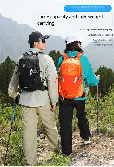 Mochila de Senderismo AZELA Gris - Mochila Multifuncional para Camping y Aventuras - Image 11