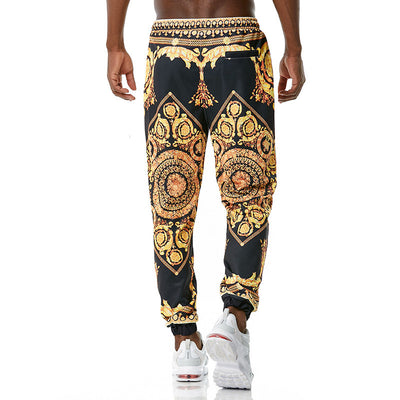 Pantalones de jogging estampados - Comodidad casual para el día a día - Image 10