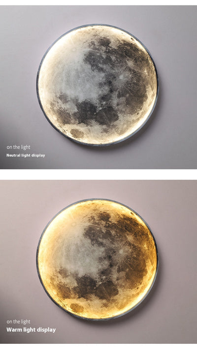 Lámpara Decorativa de Pared Luna para Dormitorio y Sala - Image 22