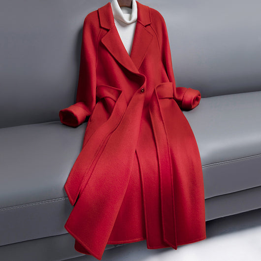 Abrigo de Lana para Mujer - Elegancia Invernal Little Man - Image 14