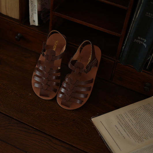 Sandalias para Bebé con Cierre de Velcro Estilo Vintage - Image 3