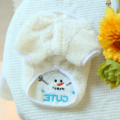 Abrigo Navideño Cálido para Perros y Gatos - Diseño Muñeco de Nieve Esponjoso - Image 26