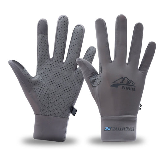 Guantes de Ciclismo Deportivos Medio Dedo Pantalla Táctil Transpirables con Protección Solar - Image 19