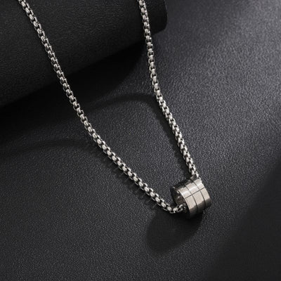 Collar de Acero Titanio para Hombre - Diseño Minimalista Que No Se Desvanece - Image 8