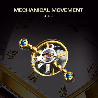 Reloj Mecánico Tourbillon para Hombre Multifuncional Resistente al Agua - Image 3