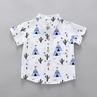 Conjunto de Camisa Triangular Manga Corta - Image 8