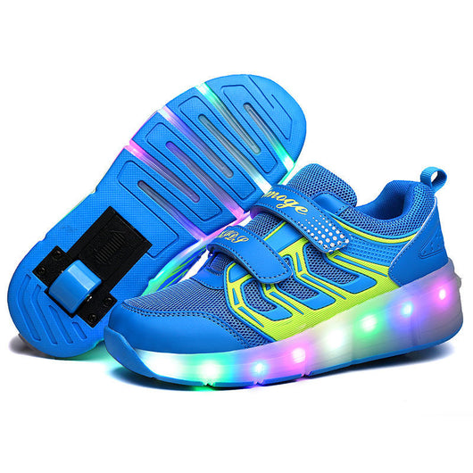 Patines con Rueda Motorizada USB Recargable para Niños - Diseño Colorido - Image 7