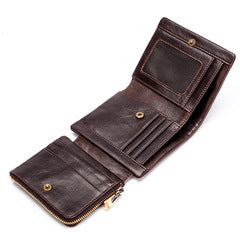Cartera Minimalista de Cuero Genuino con Protección RFID - Image 9