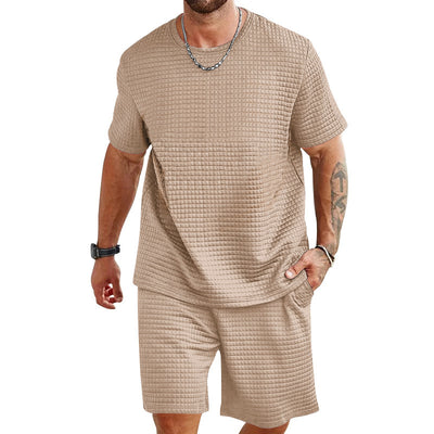Conjunto Deportivo Casual: Playera y Shorts de Color Liso - Image 34