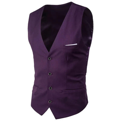 Chaleco de Traje Coreano Elegante para Hombre - Image 23