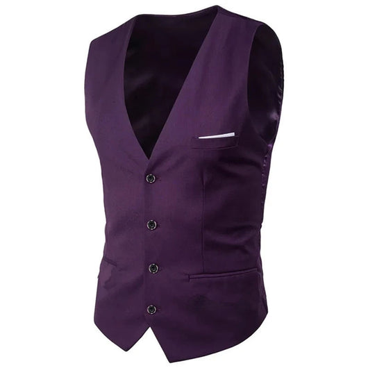 Chaleco de Traje Coreano Elegante para Hombre - Image 23