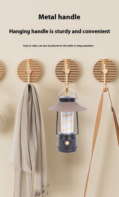 Lámpara LED Portátil para Camping - Linterna Recargable para Tienda de Campaña - Image 15