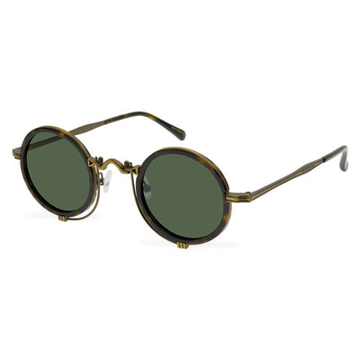Gafas de Sol Polarizadas Retro Circulares Estilo República - Image 7