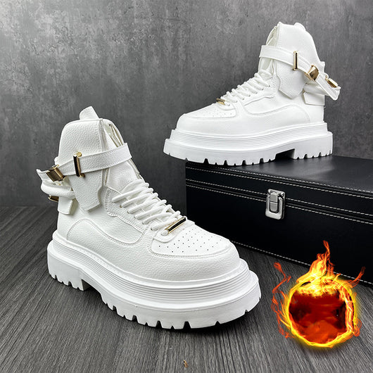 Botas de Nieve para Hombre con Suela Gruesa y Aislamiento Térmico - Image 9