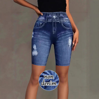 Capris Estampados Digitales con Efecto Levantador y Secado Rápido