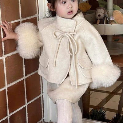 Capa Uniforme de Lana para Niñas - Image 4