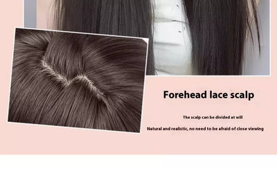 Peluca Larga Lisa de Encaje Frontal Negro - Cabello Completo - Image 18